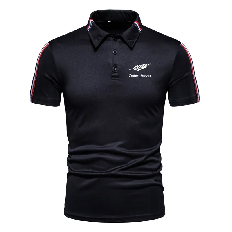Brand new 2025 Summer New Men's Sports and Leisure Short sleeved Polo Shirt