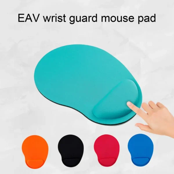 Mouse Pad Relieve Stress Comfy EVA Wrist Support Table Mouse Cushion for Office Wrist Rest Mousepad for Office Gaming PC