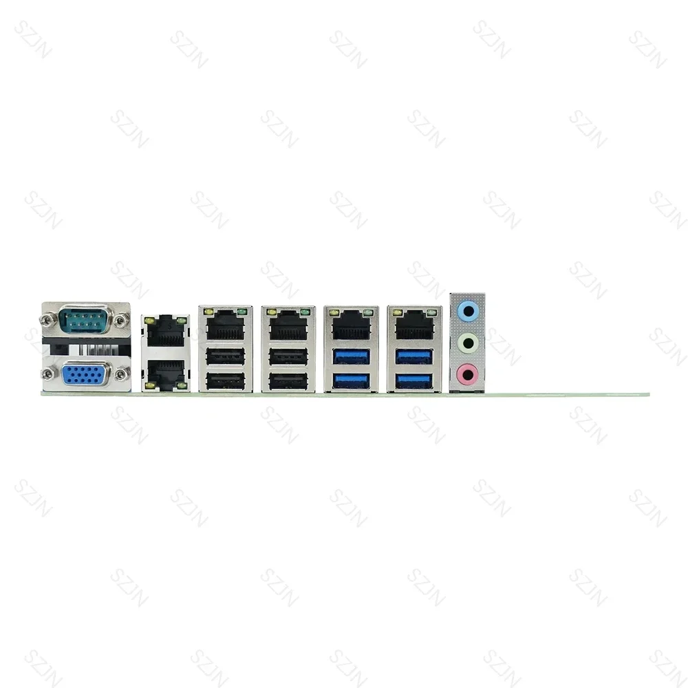X99 Nas Motherboard C612 NAS Board with 10 SATA To 10 SATA Cable 1M LGA2011-3 for NAS Router Sever 6x2.5GbE I226 With E5 2640V4 - Image 4