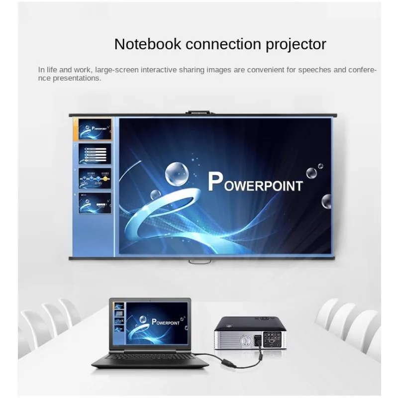 VGA Cable Computer Monitor TV Projector HD Cable VGA Video Extension Line 1.5/1.8/5/10 Meters 1440*900P - Image 5