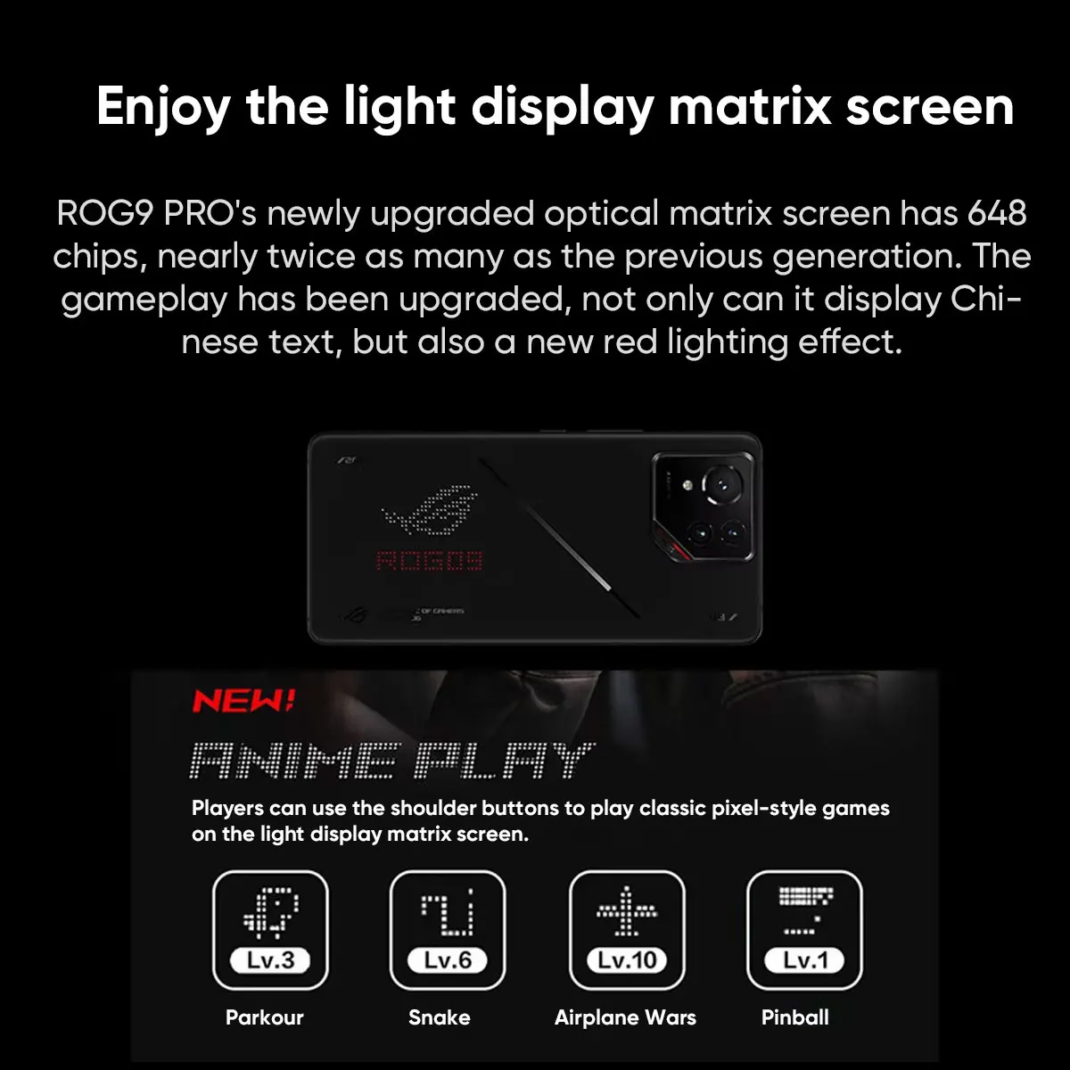 ROG Phone 9 & 9 Pro 5G Gaming Phone Snapdragon 8 Elite 6.78'' 185Hz E-Sports LTPO Display 50MP LYT 700 Camera 5800mAh NFC Mobile - Image 5