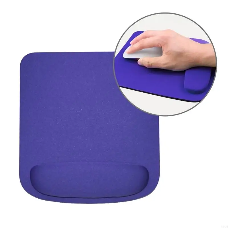 Y1UB Ergonomic Mouse Pad with Wrist Rest Support Mousepad with Comfortable Wrist for Pain Relief Computer Laptops Office - Image 4