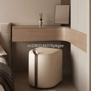 Makeup Stool Dresser Chair Women's Bedroom Makeup Chair Light Luxury Dressing Stool High-grade Nordic Small Square Stool