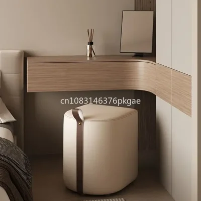 Makeup Stool Dresser Chair Women's Bedroom Makeup Chair Light Luxury Dressing Stool High-grade Nordic Small Square Stool