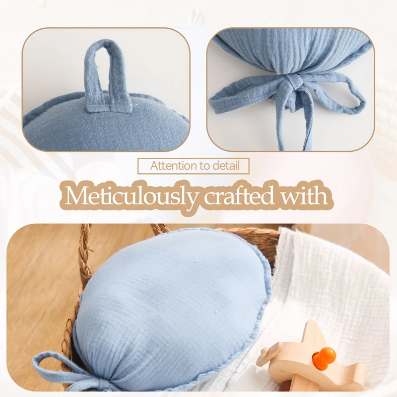 Balloon Wall Hanging Ornaments Cotton Kids Pillow Room Cotton Balloon Hanging Decorations Newborn Photography Props Accessories - Image 5