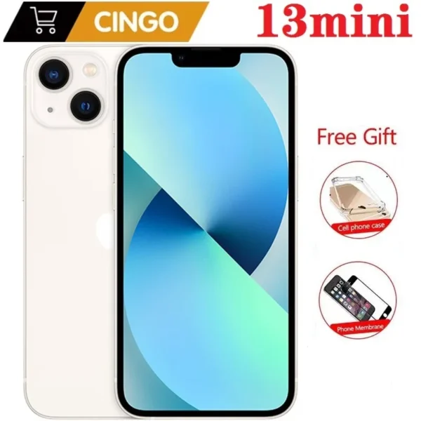 Unlocked iPhone 13mini 128GB/256GB ROM A15 IOS 5G Face ID 5.4" OLED Screen Smartphone 12MP cellphone iphone 13 mini