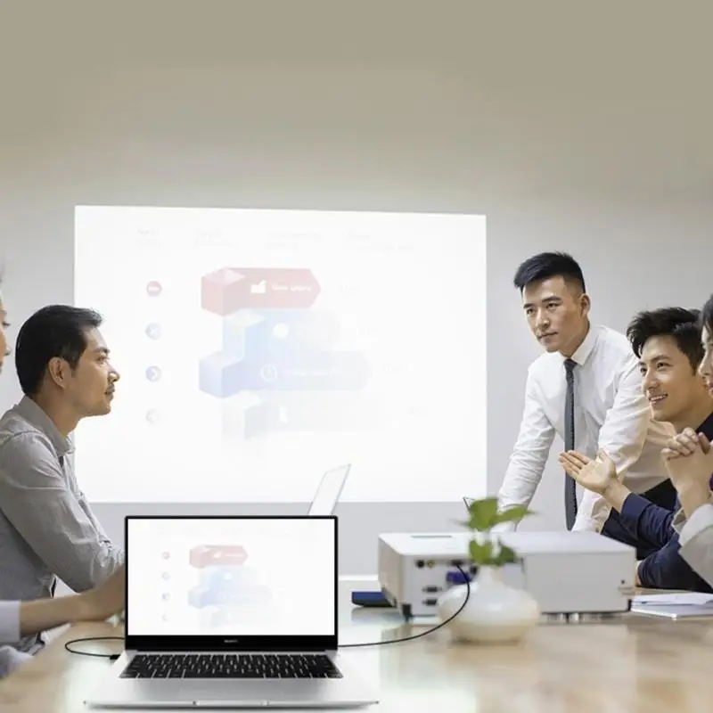 652F HDTV to VGA Adapter VGA Male to HDTV Female Converters Dongle for Computer Desktop Laptop PC Monitors Projectors HDTV - Image 2