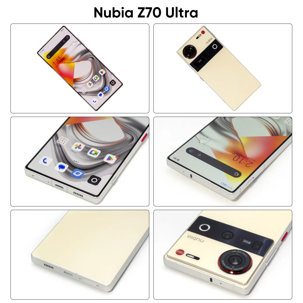 Global Version Nubia Z70 Ultra NX733J 5G Smartphone Snapdragon 8 Elite 6.85" 144Hz AMOLED Display 6150mAh 80W Fast Charge IP69 - Image 2