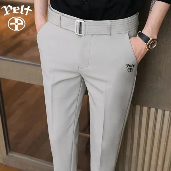 Popular 2024 Spring/Autumn Golf Men's Breathable Golf Pants, Pelf High Quality Casual Pants, Fashionable Elastic Golf Pants