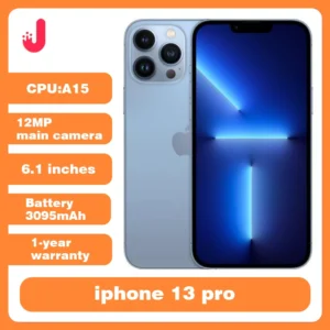 Unlocked iPhone 13 Pro 128GB/256GB ROM Smartphone A15 Face ID 6.1" OLED Screen 12MP Camera iphone 13pro