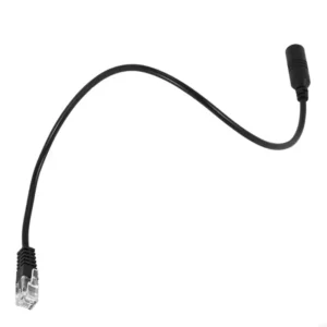 31BA Lightweight 3.5mm Plug Jack to RJ9 Phone Headset to for Office Phone Adapter Cable 3.5mm Earphone to RJ9 Phone Adapter