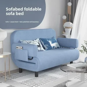 Sofa Foldable Folding Sofa Bed Dual-purpose Leisure Internet Celebrity Nap Simple Small Apartment Multi-functional Simple Bed