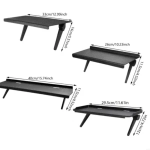 TV Screen Top Storage Shelfs Adjustable Computer Monitors Desktop Screen Top Storage Rack Routers Shelfs Rack Home Organizers