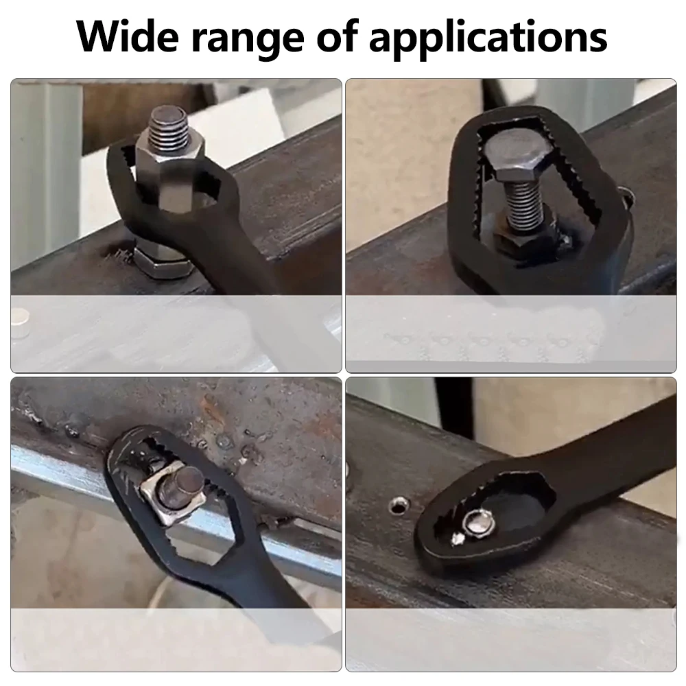 Multifunctional Wrench 8-22mm Universal Torx Wrench Self-tightening Adjustable Double-head Torx Spanner Hand Tools for Factory - Image 5