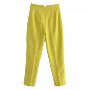 High Waist Loose Fit Casual Women's Pants Multi-Color Fashionable Drapey Harlan Nine-Piece Cross-Border Long Trousers