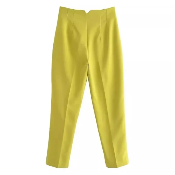 High Waist Loose Fit Casual Women's Pants Multi-Color Fashionable Drapey Harlan Nine-Piece Cross-Border Long Trousers
