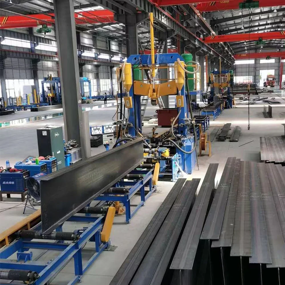 H Beam Production Line Assembly Straightening Welding Combined 3 In 1 Welding Machine - Image 6