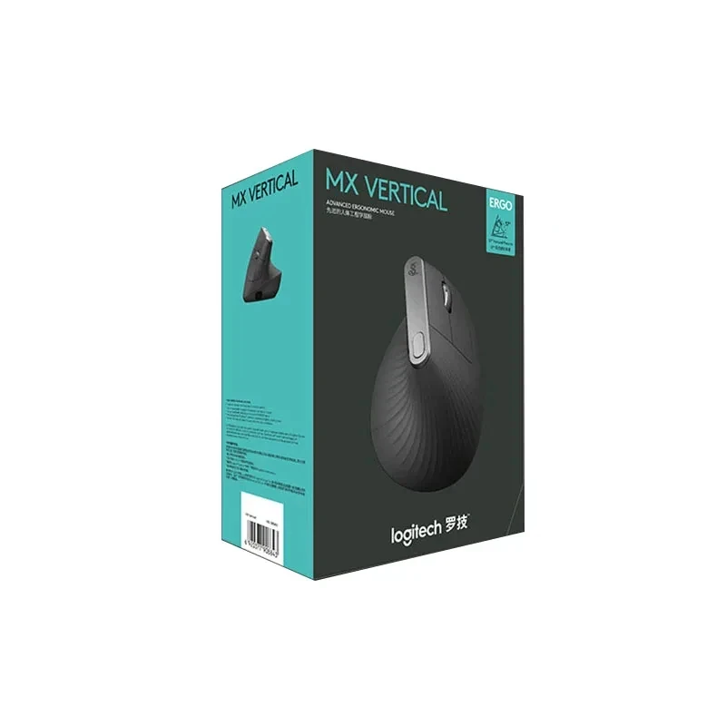 Original Logitech MX Vertical Bluetooth Wireless Ergonomic Mouse 4000DPI Multi-function With 2.4GHz USB Rechargeable for Office - Image 5