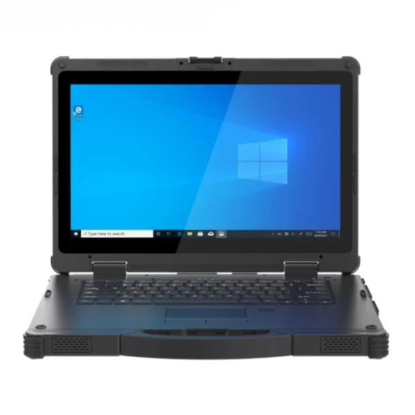 N14T 14-inch Win11 Portable Waterproof Rugged Laptop, 5G, I5/i7, Fingerprint, RJ45, NFC, 1000 Nits, Rugged Laptop