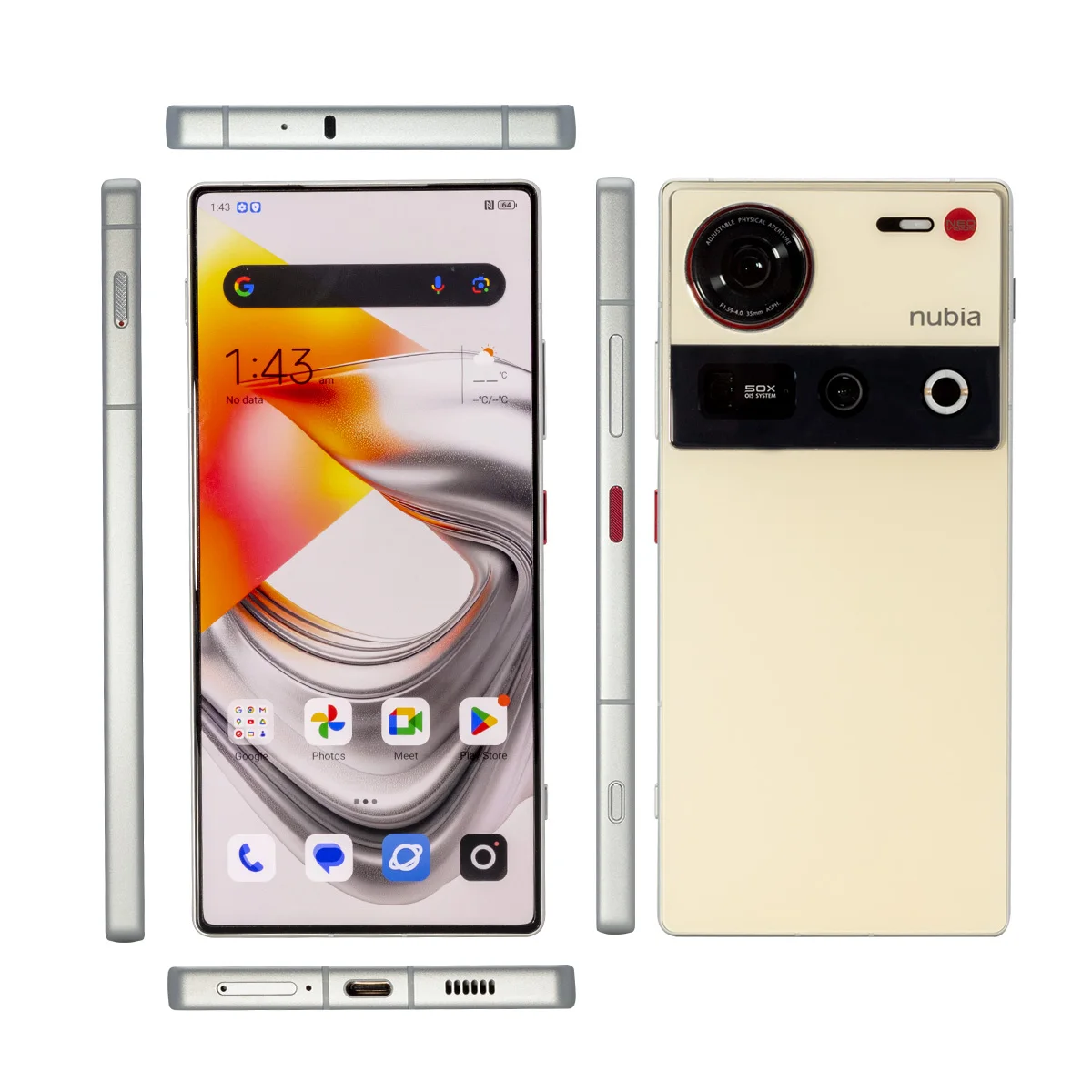 Global Version Nubia Z70 Ultra NX733J 5G Smartphone Snapdragon 8 Elite 6.85" 144Hz AMOLED Display 6150mAh 80W Fast Charge IP69 - Image 4