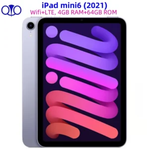 Original Unlocked iPad mini6 2021 Apple iPad Wifi+LTE 4GB RAM 64GB ROM iOS 97% New Tablet