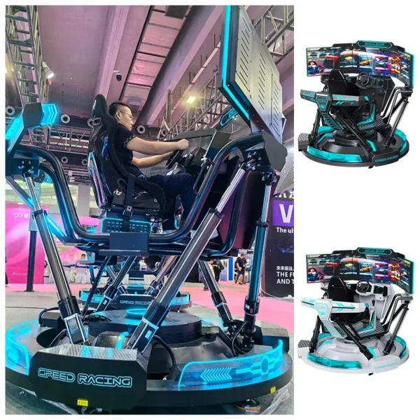 Oculeap VR Game Machine Motion Platform Gaming Driving Simulator Racing Simulator VR Car Simulator VR/AR/MR Equipment Supplier