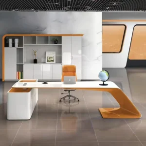 Corner Office Desk Conference Workbench Desktop Modern Storage Home Decor Products Monitor Riser Tavolo Gaming Home Furniture