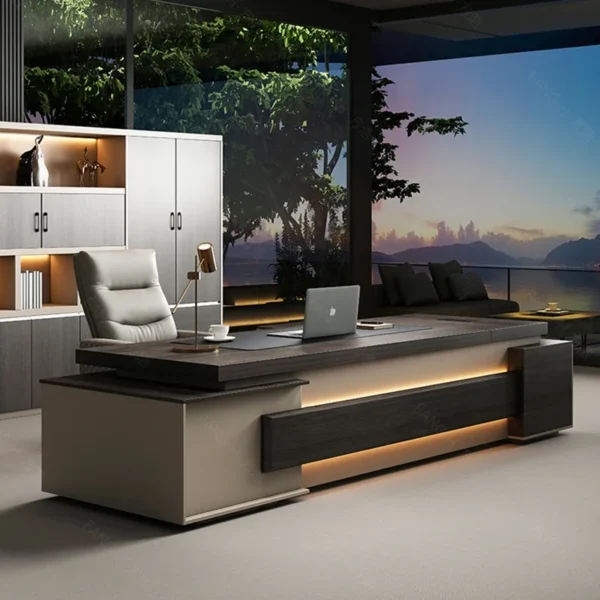 Executive Desk Office Work Tables Standing Reading Study Table Gaming Furniture Room Auxiliary Coffee Seating Computer Offices