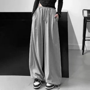 High-waisted Slimming Casual Versatile Harem Pants Loose-fit Wide-leg Bloomers For Women Trendy Fashionable Spring Autumn