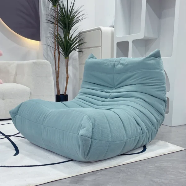 Caterpillar can lie and sleep on balcony, lounge chair, living room, bedroom, small sofa, Nordic single couch small apartment