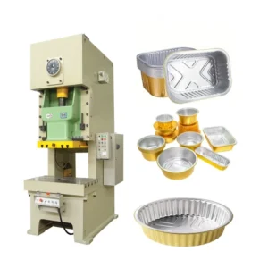 CHZOM JH21 45T/60T/80T Air pneumatic Punching Power Press Machine Fully Automatic Aluminum Foil Container Making Machine