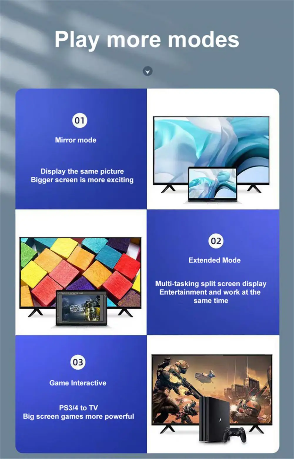 1pcs HDMI HDLINE set-top box TV data cable version 1.4 public-to-public computer monitor video connection HDMI - Image 6