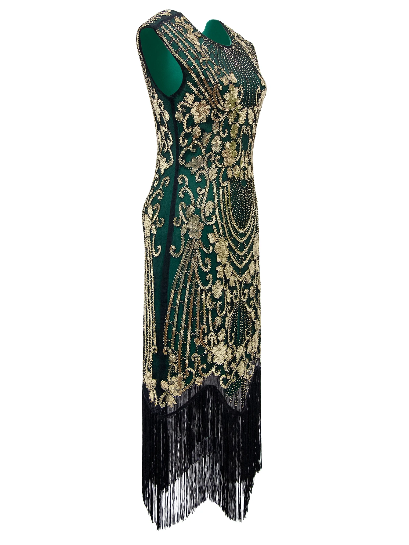 Sexy vintage maxi Sequin summer dress women elegant luxury bodycon club birthday party dress long evening prom dresses vestidos - Image 4