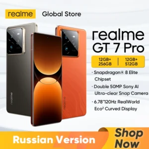 [World Premiere] realme GT7 Pro Smartphone Snapdragon® 8 Elite Chipset 50MP Sony Periscope Snap Eco² Curved Display 6500mAh IP69