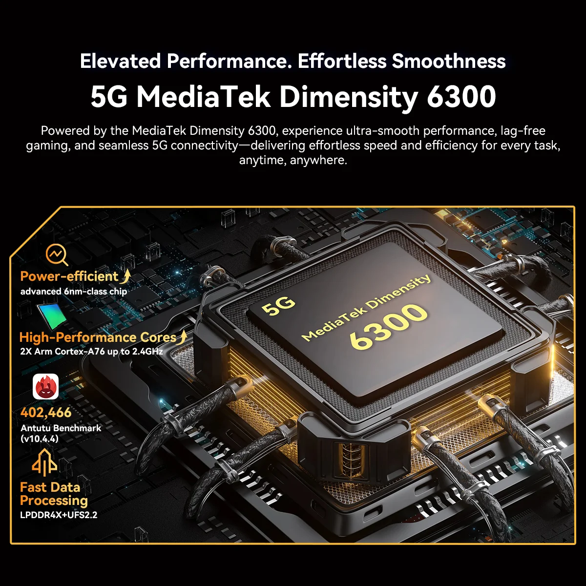 BLACKVIEW BL7000 5G AI Rugged Phone Deepseek GPT Android 15 Smartphone, 6.78" HD+2.4K Display 120Hz, 24(8+16)GB 256GB, 7500Amh - Image 6