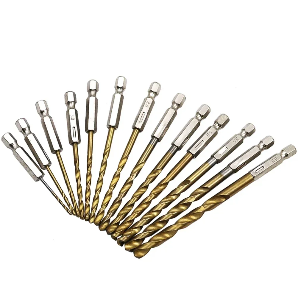 1Pcs 1/4" Hexagonal Shank HSS Drill Bit 1.5mm-6.5mm Drill For Wood/Plastic/Aluminum/Iron Drilling Power Tool Accessories - Image 6
