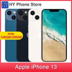 Apple iPhone 13 128GB/256GB ROM Unlocked 5G A15 Bionic Chip Face ID 6.1" 2532 x 1170 OLED Screen 12MP Camera