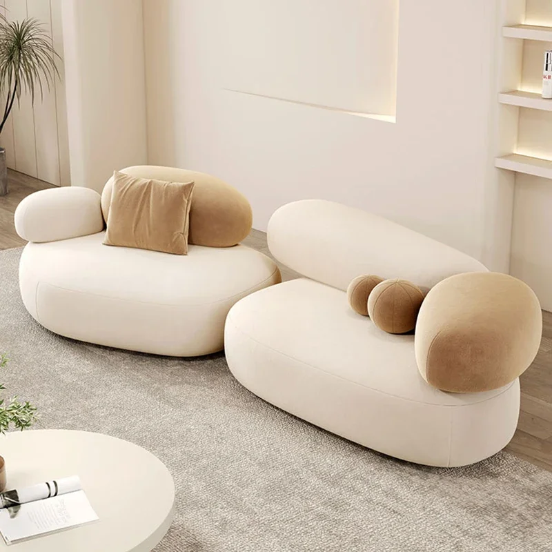 Adults Designer Sofa Lazy Luxury European Puff Recliner Sofa Economic Multifunctional Meuble De Salon Living Room Furniture - Image 2