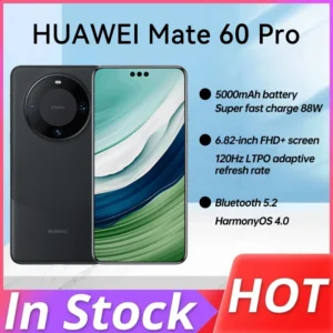 New Huawei Mate 60 Pro 5G Phone 512ROM 50MP Camera 6.82" OLED 120Hz Screen Kirin 9000S HarmonyOS 4.0 Battery 5000mAh Smartphone