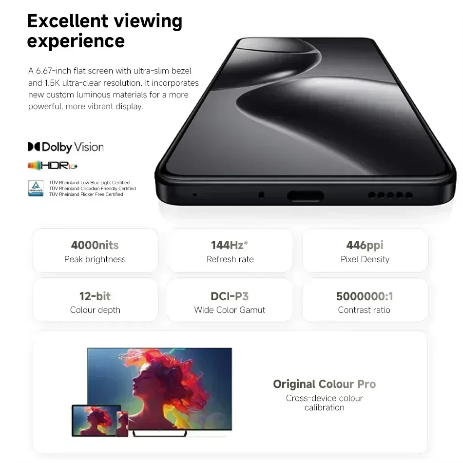 Global Version Xiaomi 14T 5G Smartphone Dimensity 8300-Ultra 144Hz AMOLED AI Display 67W HyperCharge 50MP Leica Camera 5000mAh - Image 4