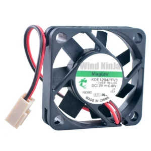 KDE1204PFV3 4cm X 40mm Cooling Fan 4010 DC12V 0.8W Magnetic Bearing 2-Pin Power Monitoring Host Case Fan for Computer Hardware