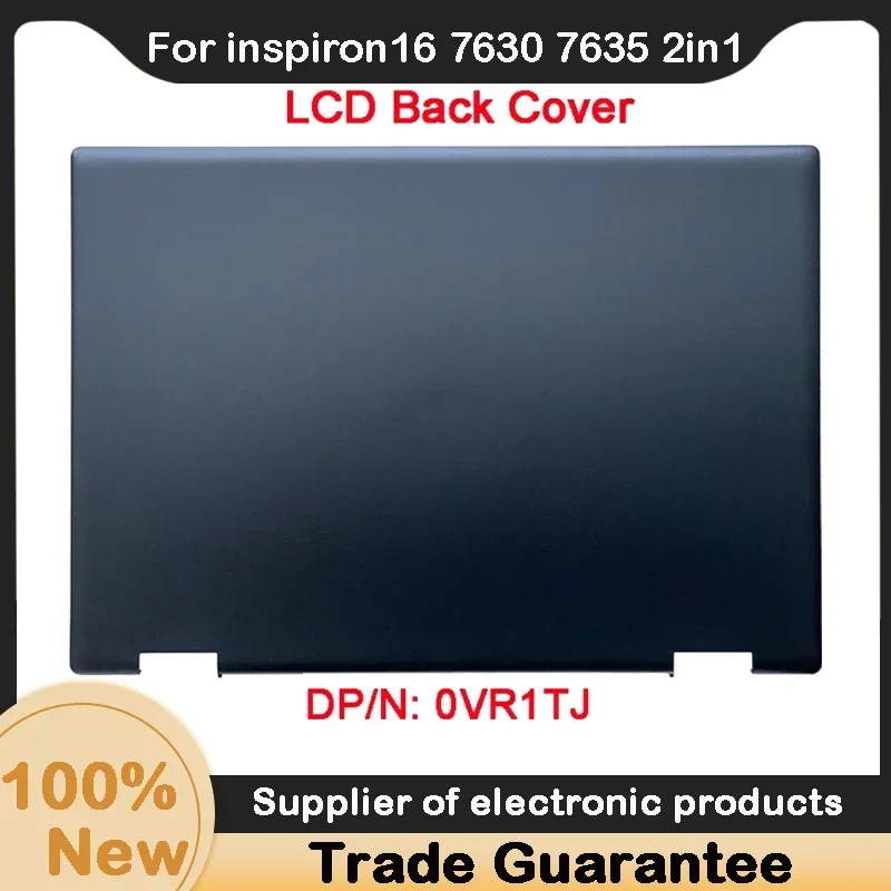 New For Dell inspiron16 7630 7635 2in1 LCD Back Cover FHD 0VR1TJ/0LED 0MV80F Palmrest Silver 0N48VJ/Blue 028XNN Bottom 062W98 - Image 2