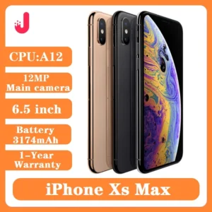 Original Unlocked Apple iphone xs max 4G LTE 4G RAM 64gb/256gb ROM A12 Bionic IOS iphonexsmax