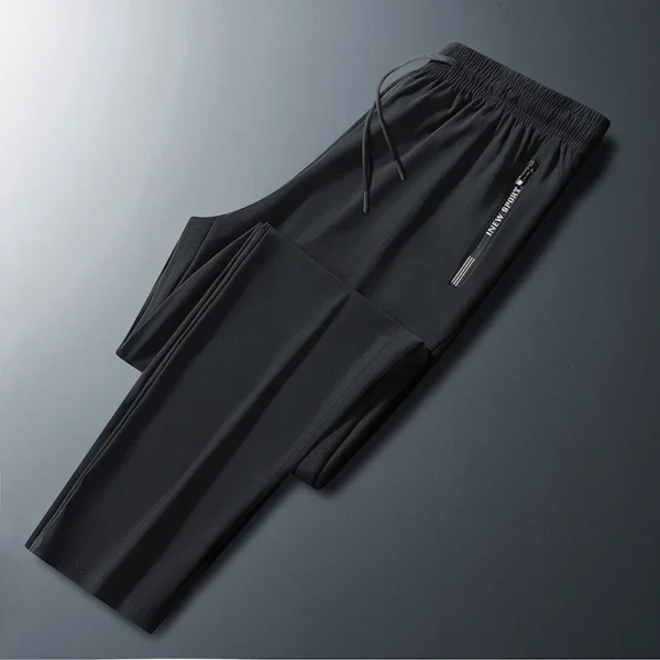 Running Pants Summer Breathable Fitness Sports Trousers Jogging Daily Casual Sports Pants Men Ultra-thin Ice Silk Cool Pants