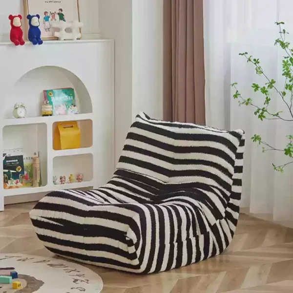 Caterpillar Lazy Sofa Can Lie Down or Sleep on Tatami Bed, Bedroom Small Sofa, Leisure Sofa Chair, Balcony Single Lounge Chair