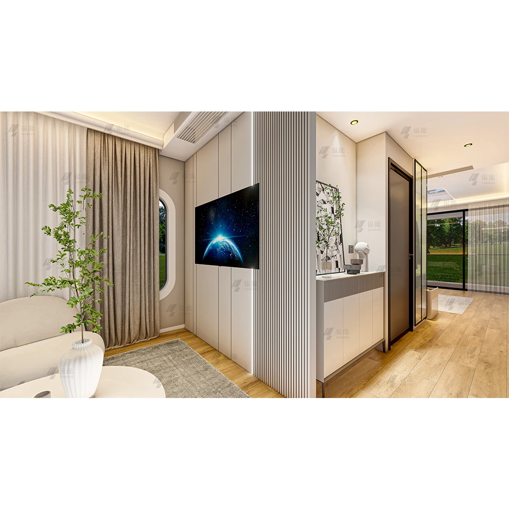 Mobile Home House Prefabricated Steel Structure Outdoor Office Creative Villa Prefab Houses for Hotel - Image 6