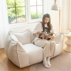 Vacuum Compression Sofa Crushed Sponge Filling Double Lazy Sofa Sleeping and Lying Bedroom Balcony Tatami Removable and Washable