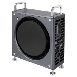 Geekria Computer Aluminum Chassis Stand Compatible with 2024 Mac Mini M4 / Mac Mini M4 Pro Case