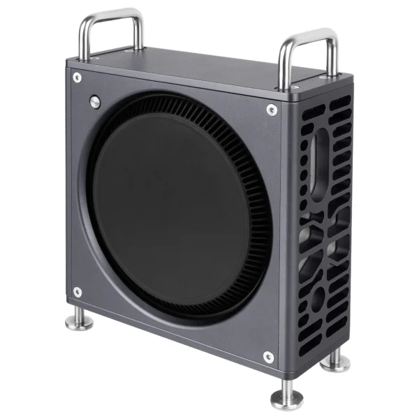 Geekria Computer Aluminum Chassis Stand Compatible with 2024 Mac Mini M4 / Mac Mini M4 Pro Case