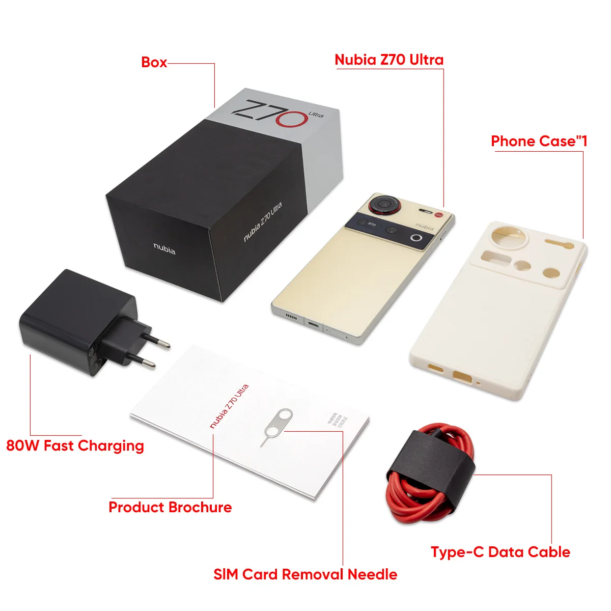 Global Version Nubia Z70 Ultra NX733J 5G Smartphone Snapdragon 8 Elite 6.85" 144Hz AMOLED Display 6150mAh 80W Fast Charge IP69 - Image 5
